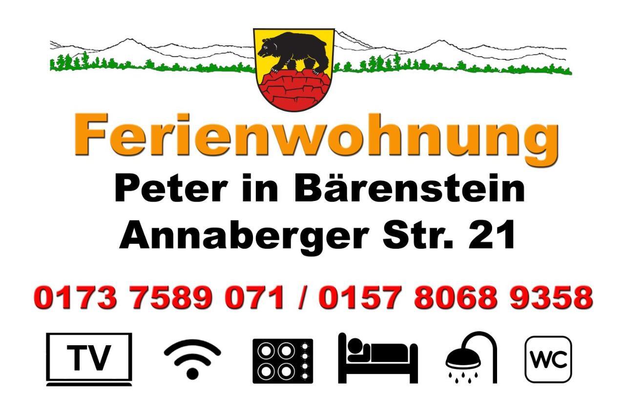 Kleine Fewo Peter In Baerenstein Exterior foto